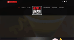 Desktop Screenshot of peppersmash.com